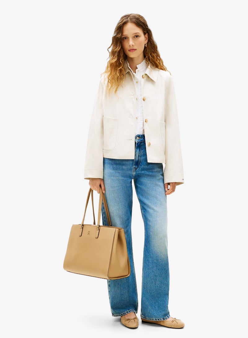 TOMMY HILFIGER TH Monogram Plaque Tote Bag - Image 2